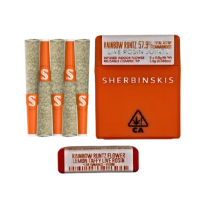 sherbinski pre rolls available in stock now, buy sherbinski strain now, buy bacio x biscotti strain, buy sunset cookies strain now